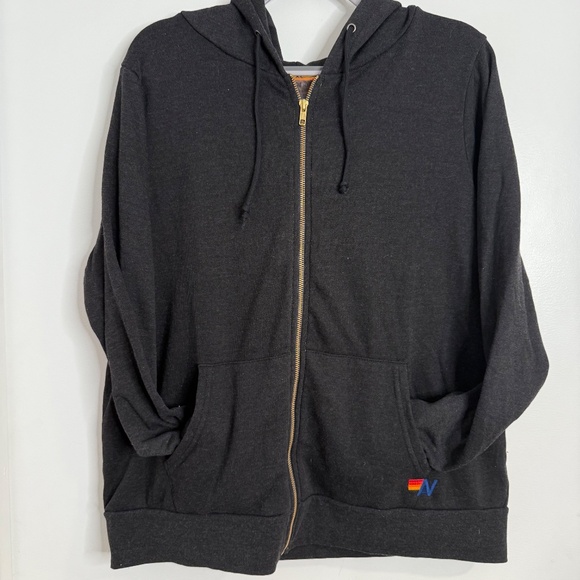 Aviator Nation Rock and Roll Zip Hoodie – Size XL - Picture 3 of 4